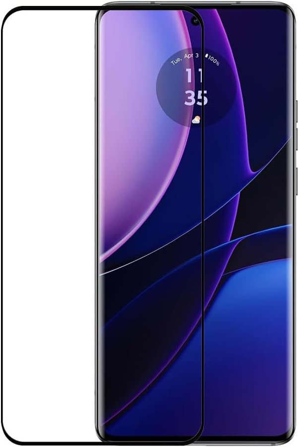 [2 Pack Tempered Glass Screen Protector Frontier Protective Protector for Motorola Moto Edge 30 2023