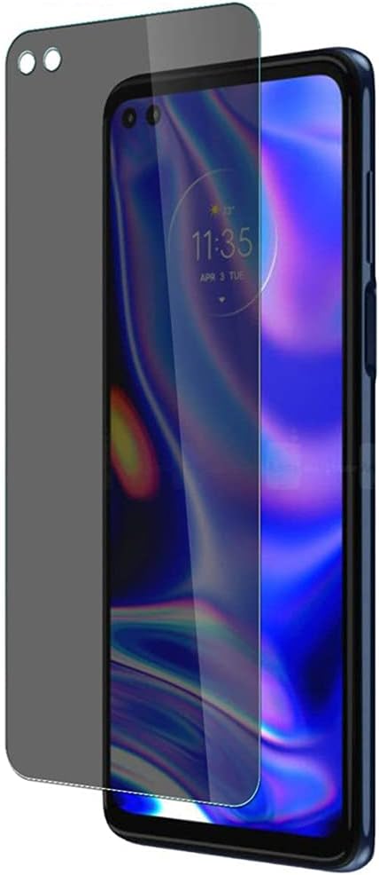 for Motorola One 5G Full Coverage Screen Protector - [2pack] Ultra Thin Anti-Scratch Screen Tempered Glass Protective Film for Motorola Moto One 5G