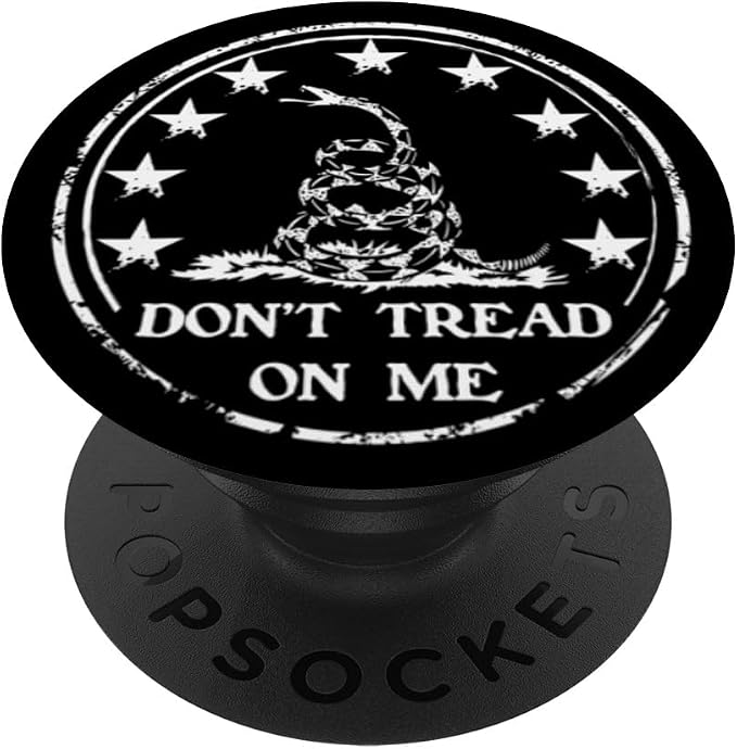 Awesome! graphic 2nd Amendment grip for your phone!! PopSockets PopGrip: Swappable Grip for Phones &amp Tablets