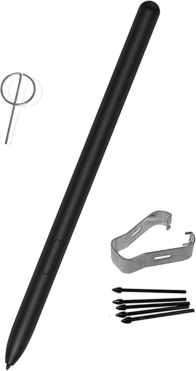 Tab S8 S Pen Replacement for Samsung Galaxy S8 S8 Plus S8 Ultra (EJ-PT870BJEGUJ) Touch Pen Stylus Pen (WithoutBluetooth) + Tips + Eject Pin(Black)