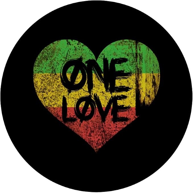One Love One Heart Rastafari Peace Popsocket PopSockets Adhesive PopGrip