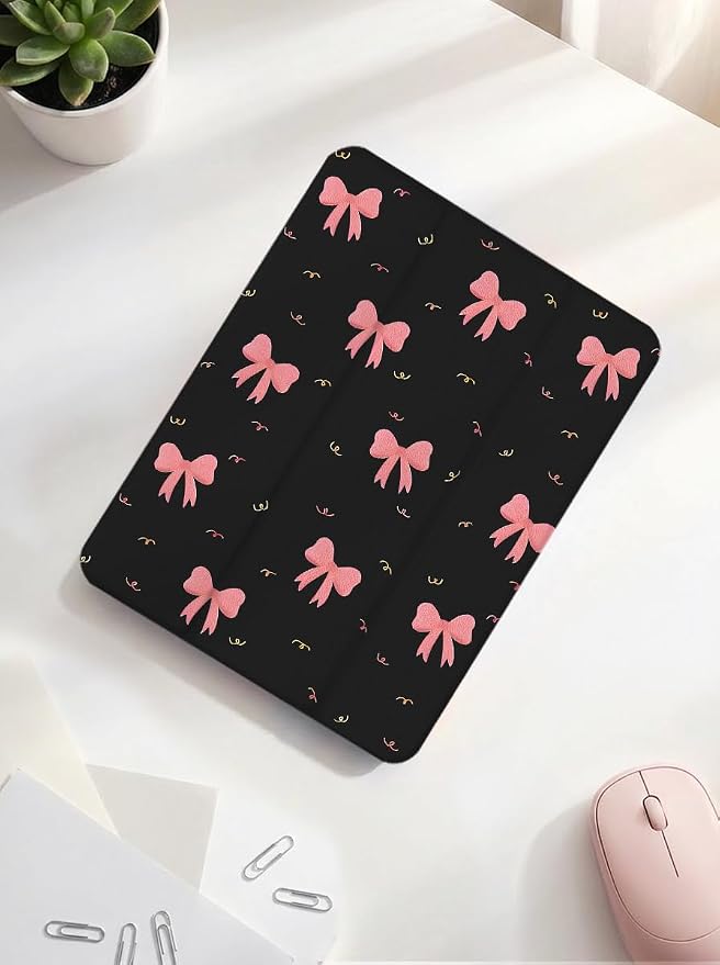 Case for iPad 9th/ 8th/ 7th Generation Case 10.2&amp10.5 Inch (2021/2020/2019 Release) Slim Lightweight Soft Trifold Back Cover with Pencil Holder &amp Auto Sleep/Wake CoverBeige Checkered