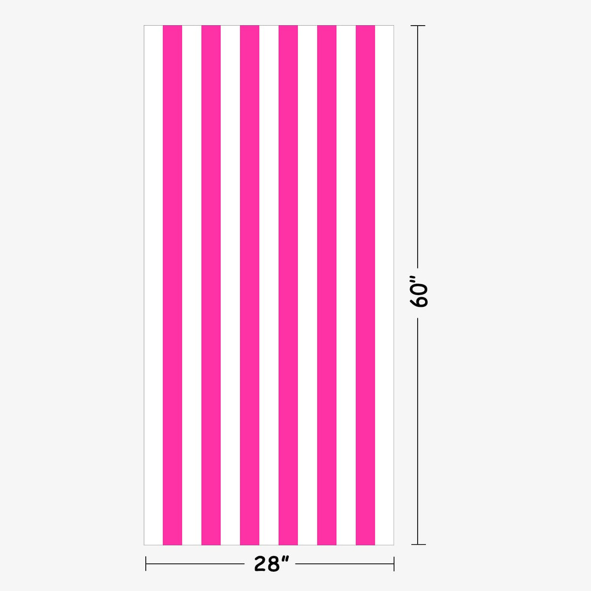 Romantic Angels Microfiber Beach Towels Oversized, Quick Drying Bath Towel Stripe Absorbent Bath Towel for, Travel, Summer, Sport, Swimming, Pool, Yoga, Camping(Pink 28''*60'')