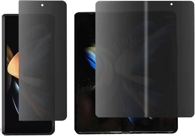 Anti-Spy Anti-Glare Screen Protector Suit for Samsung Galaxy Z Fold 4 5G 2022 Privacy Outer Inner Matte Soft Anti-Scratch Film Anti-Peeping