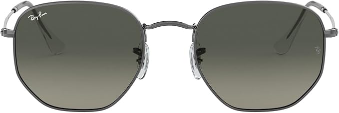 Ray-Ban unisex-adult Rb3548n Hexagonal Flat Lens Hexagonal Sunglasses