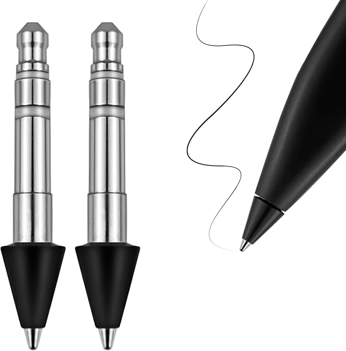 No Wear Out Stainless Slim Pen 2 Tips Replacement Accurate Fine Control Pen Like Smooth Writing Nibs Compatible with Microsoft Surface Slim Pen 22 Pack