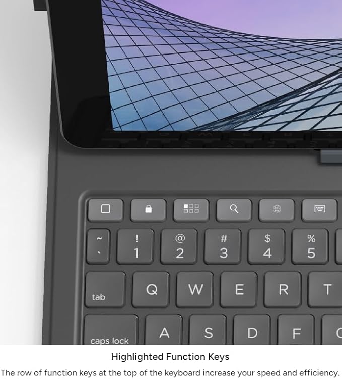 ZAGG - Messenger Folio 2 - Tablet Keyboard &amp Case for 10.2-inch iPad 10.5-inch iPad/Air 3