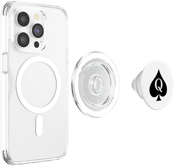 Queen Of Spades Sexy QOS PopSockets PopWallet for MagSafe
