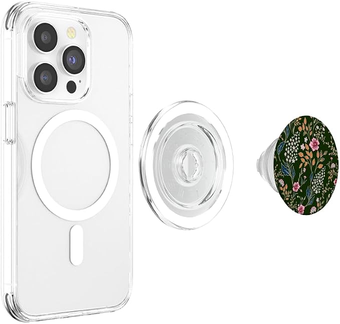 PopSockets Floral Phone Grip &amp Stand – Midnight Meadow PopSockets PopGrip for MagSafe