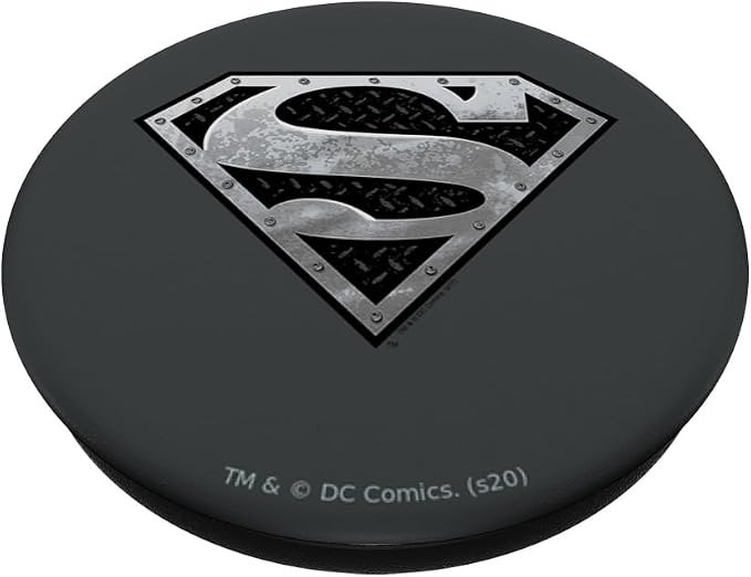 Superman Super Metallic Shield PopSockets Adhesive PopGrip