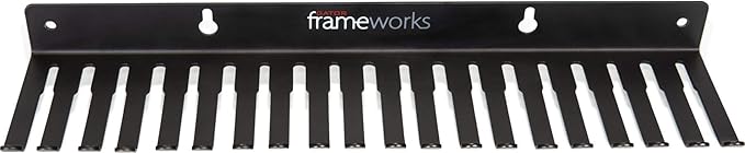 Gator Frameworks Wall Mountable Cable Hanger and Organizer with 19 Cable Slots, Ranges from 5-9mm Spaces (GFW-CABLEHANGER)