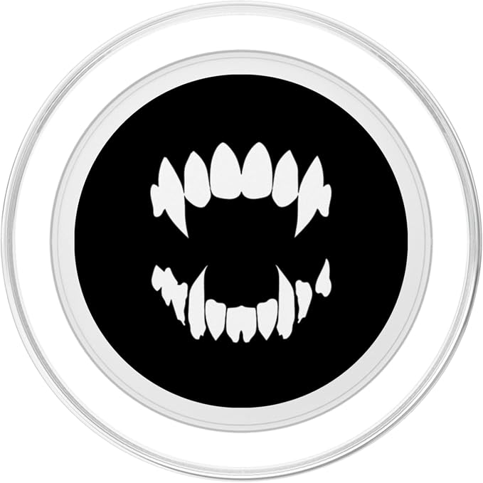 Vampire Fangs Occult Dark Grunge Bite Goth Aesthetic Teeth PopSockets PopGrip for MagSafe