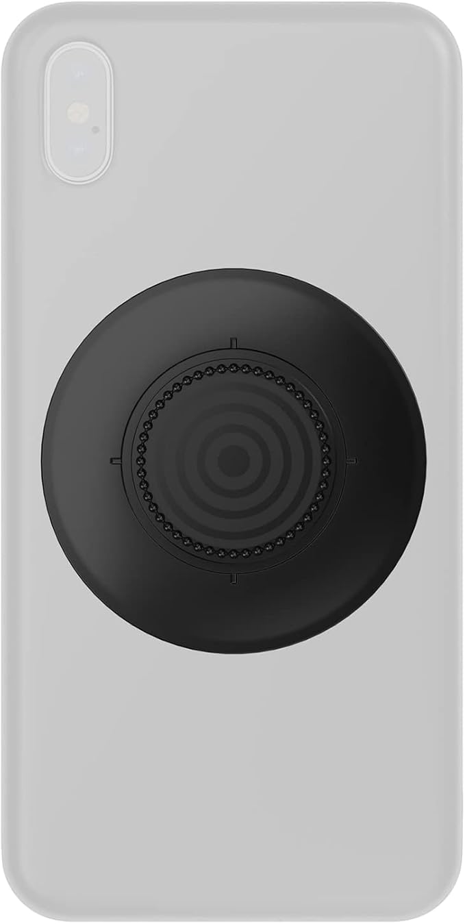 FIDLOCK Vacuum Uni Phone Patch Black | Adhesive Phone Patch 360° Rotation 3M Hold For Smooth Cases No Electronics Interference VACUUM Base Compatibility