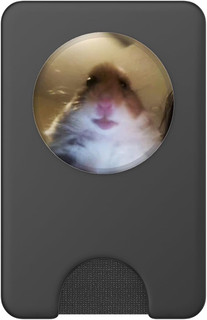 Staring Hamster PopSockets PopGrip: Swappable Grip for Phones &amp Tablets PopSockets Adhesive PopGrip