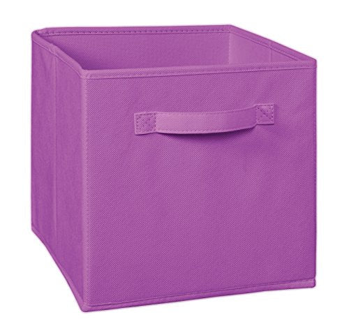 ClosetMaid 1837 Cubeicals Fabric Drawer, Amethyst - color: Amethyst, size: 1-Pack, style: 1-Pack