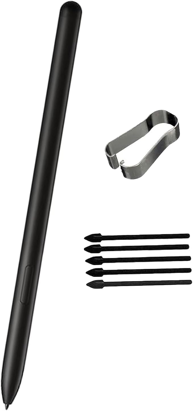 Galaxy Tab S10 Ultra S Pen Replacement for Samsung Galaxy Tab S10 UltraTab S10+S10 Lite Stylus Pen Replacement for Galaxy Tab S10 Ultra S Pen with Tips/Nibs (Black)
