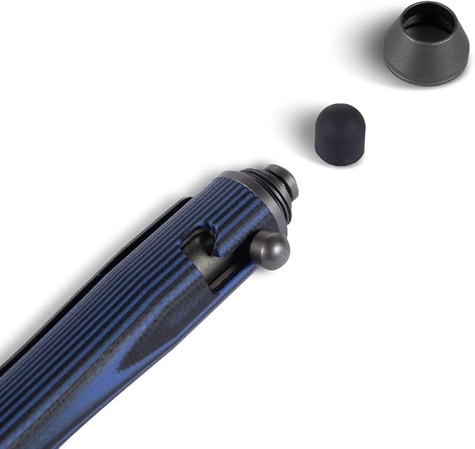 5.7'' G10 EDC Bolt Action Pen Touch Screen Stylus Model 5375-N | Refillable ballpoint ink G10 body with pocket clip ergonomic grip comes with a free refill