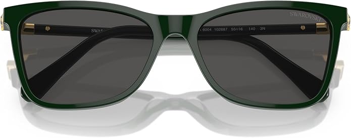 Swarovski womens Sk6004 Rectangular Sunglasses