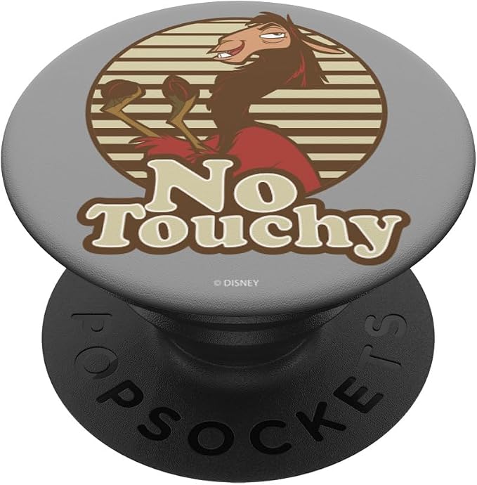 Disney Emperor's New Groove Kuzco Llama No Touchy PopSockets Adhesive PopGrip