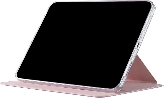 iPad Pro 11'' (M5 2025) (M4 2024) Case DMaos Magnetic Detachable Smart Cover 360 Rotation Foldable Stand - Black