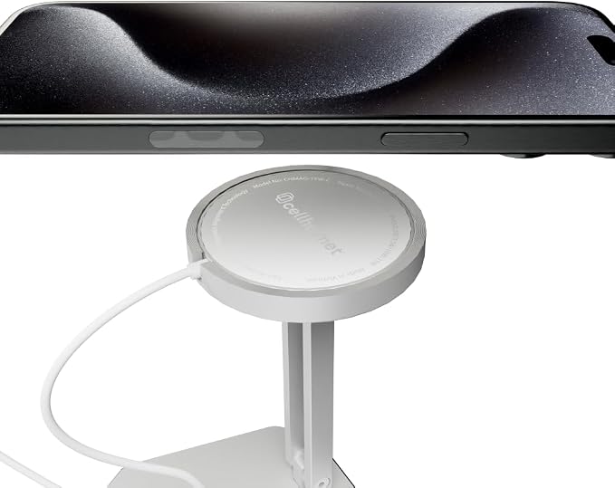 cellhelmet Power Bundle | 20W Fast Charging Wall Adapter 15W MagSafe-Compatible Wireless Charging Pad &amp Aluminum Desk Stand