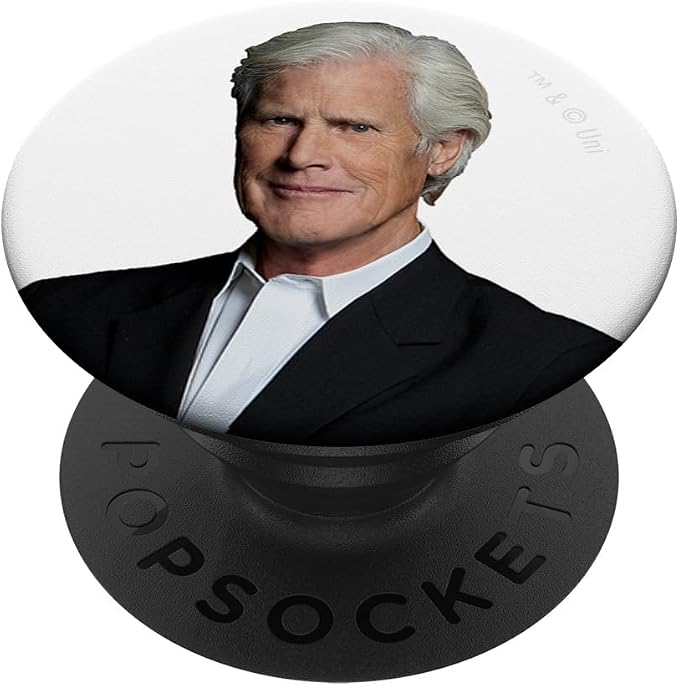 NBC DATELINE Keith Morrison PopSockets Adhesive PopGrip for iPhone 11 - Black
