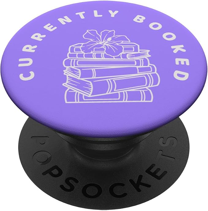PopSockets Bookish Phone Grip &amp Stand - Currently Booked PopSockets PopGrip for MagSafe