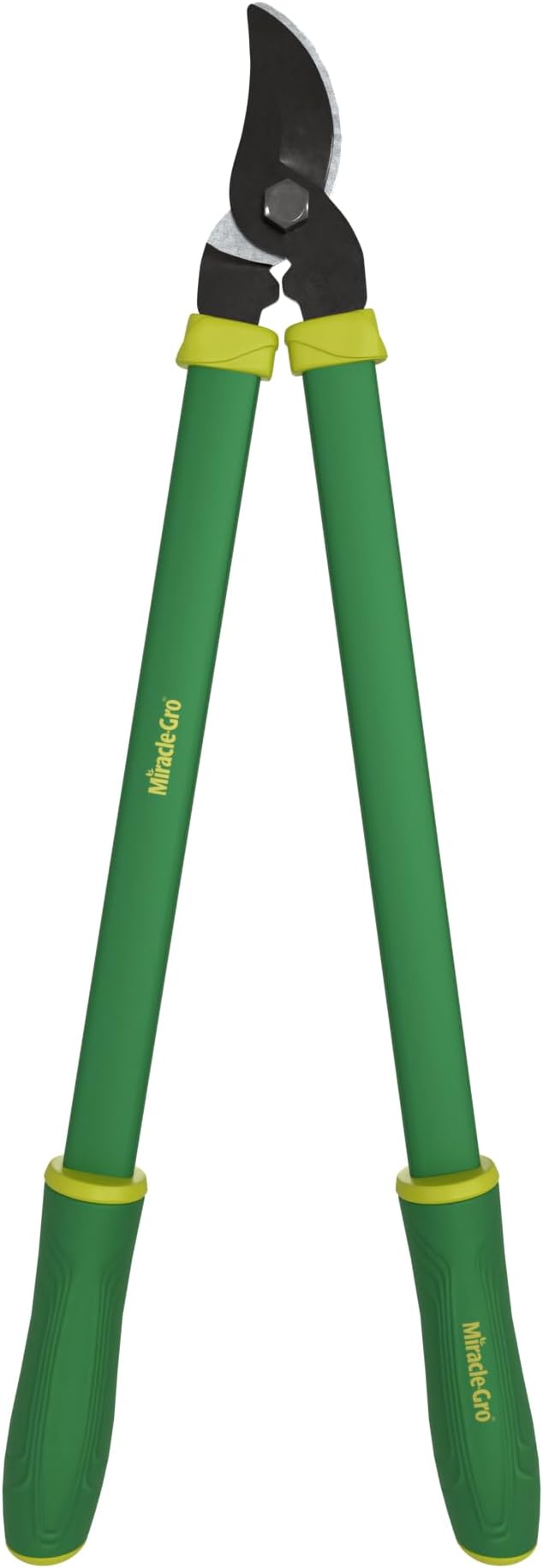 Miracle-Gro 24 in. Bypass Lopper for Tree Branch Trimming and Pruning – Heavy-Duty Branch Cutter with Ultra-Sharp Carbon Steel Blade, 1.5 in. Cutting Capacity and Comfort Grip Handles