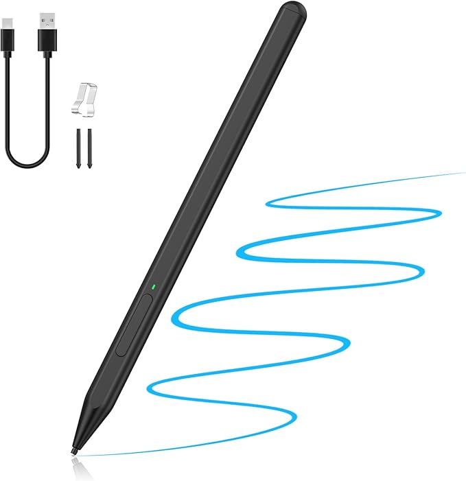 MoKo MPP 2.0 Tilt Pen for HP 2-in-1 Touchscreen Laptops 4096 Pressure