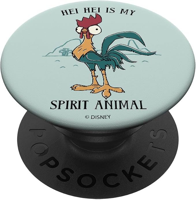 Disney Moana HEI HEI is My Spirit Animal PopSockets Adhesive PopGrip