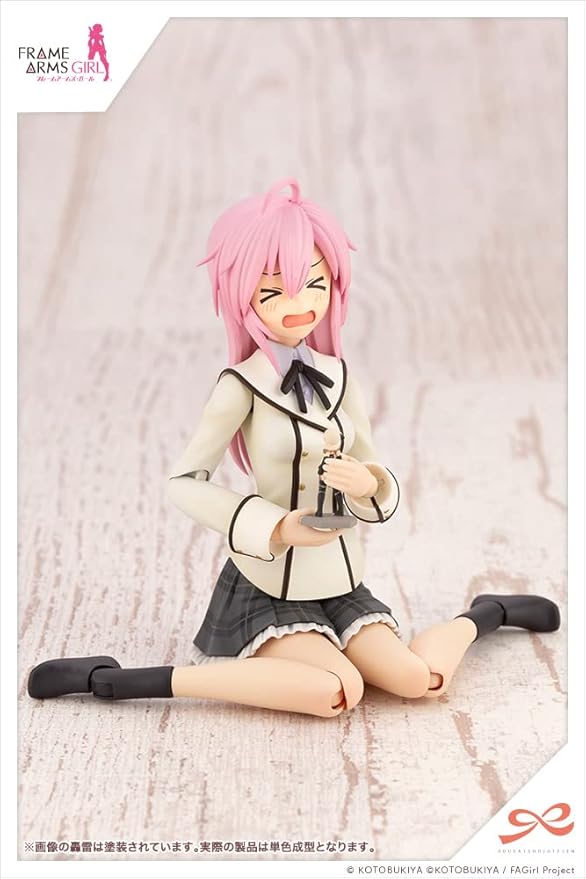 Kotobukiya Sousai Shojo Teien: Ao Gennai (Wakaba Girls’ High School Winter Clothes) Dreaming Style Happy Monochrome