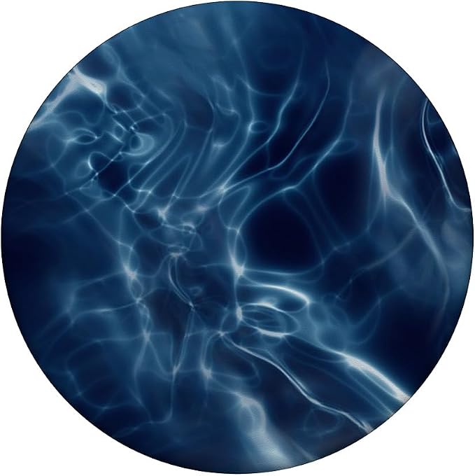 Cell Phone Button Pop Out Holder for Hand Watercolor Blue PopSockets PopGrip: Swappable Grip for Phones &amp Tablets