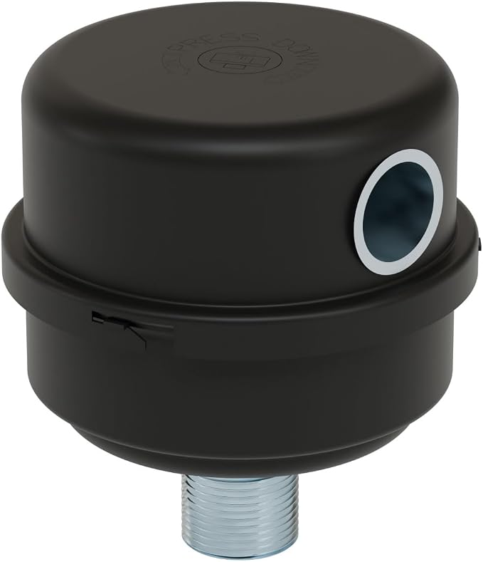 Solberg FS-10-050™ Inlet Compressor Air Filter Silencer, 1/2" MPT Outlet