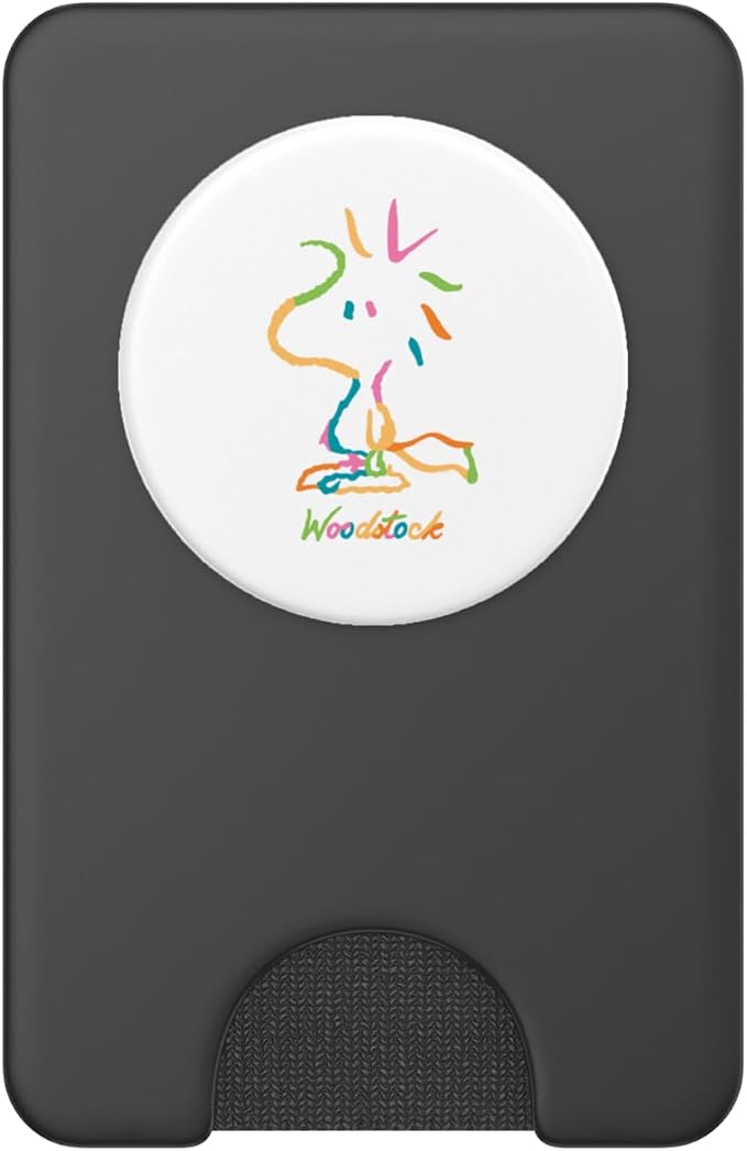 Peanuts - Woodstock Oversized PopSockets PopWallet for MagSafe
