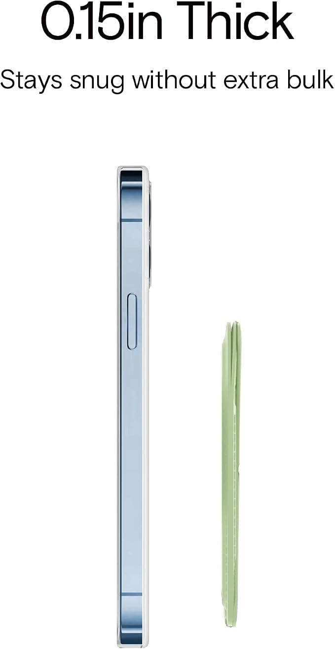 MOFT MagSafe Wallet Stand for iPhone 15/14/13/12 Series MagSafe Compatible Phone Stand with 3 Viewing Angles(Bamboo)