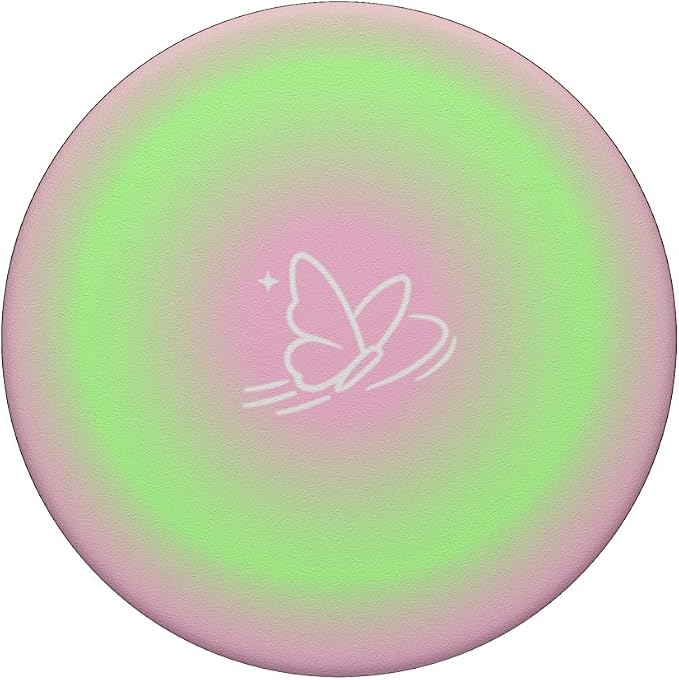 PopSockets Phone Grip - Aura Butterfly PopSockets PopWallet for MagSafe