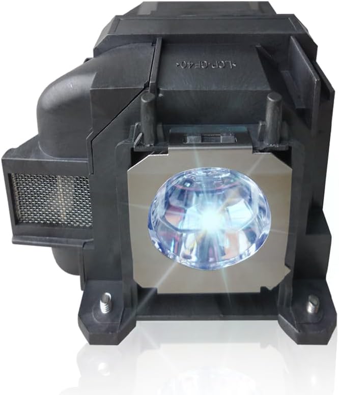 SORNEICDR ELP LP87 Replacement Projector Lamp Bulb Compatible With Epson BrightLink 536Wi PowerLite 520 525W 530 535W, With Housing