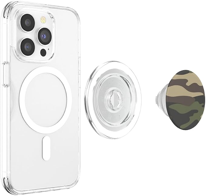 PopSockets Phone Grip - Camo PopSockets PopGrip for MagSafe