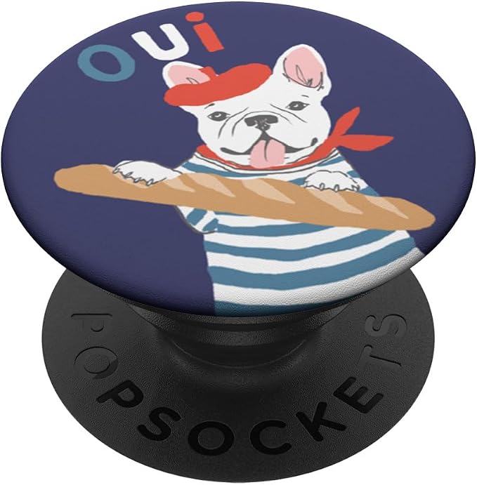 PopSockets Phone Grip – Dog PopSocket - French Bulldog PopSockets Adhesive PopGrip