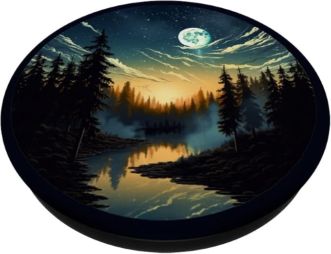 Forest Lover Outdoor Nature Forest Ranger PopSockets Adhesive PopGrip