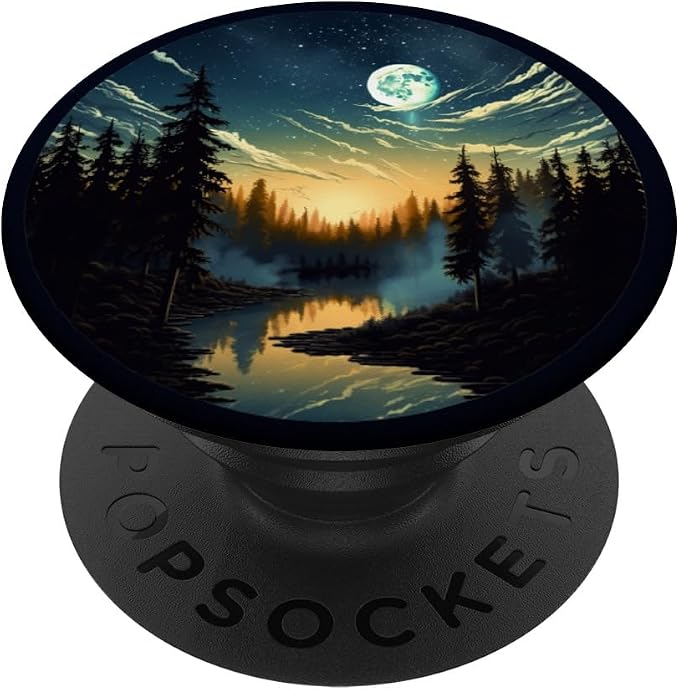 Forest Lover Outdoor Nature Forest Ranger PopSockets Adhesive PopGrip