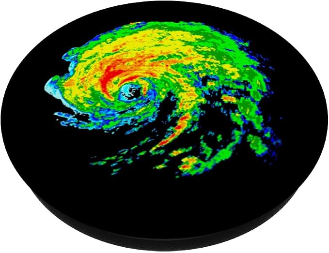 Meteorologist Storm Chasing Weather Radar Image PopSockets Adhesive PopGrip