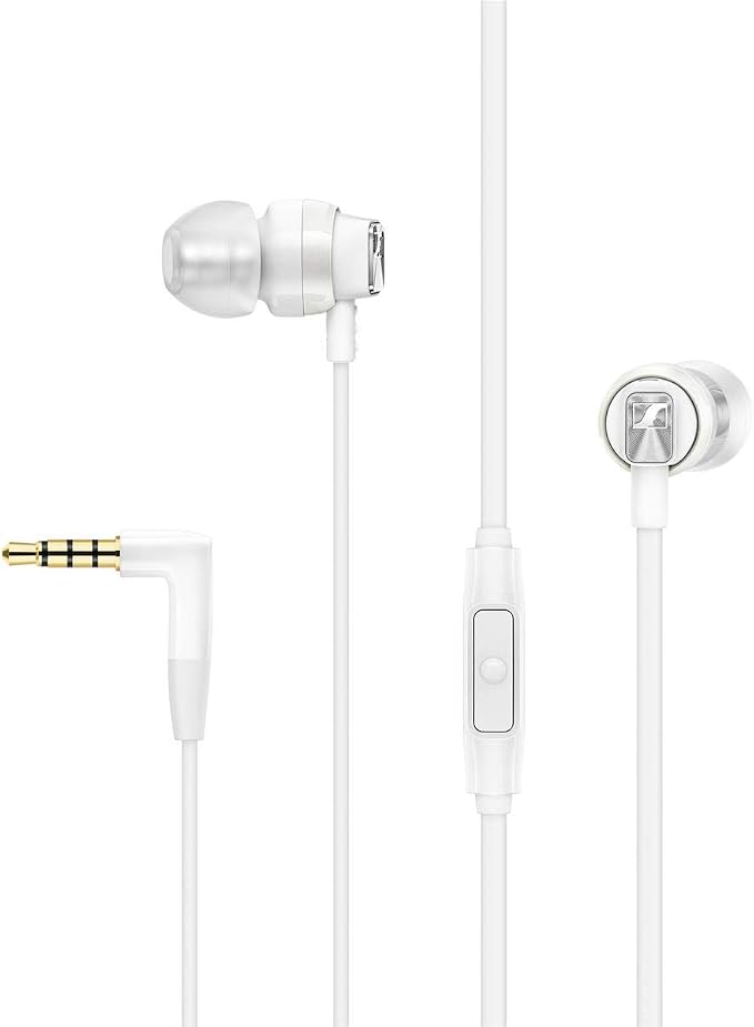 Sennheiser CX 300S in Ear Headphone with One-Button Smart Remote - Black