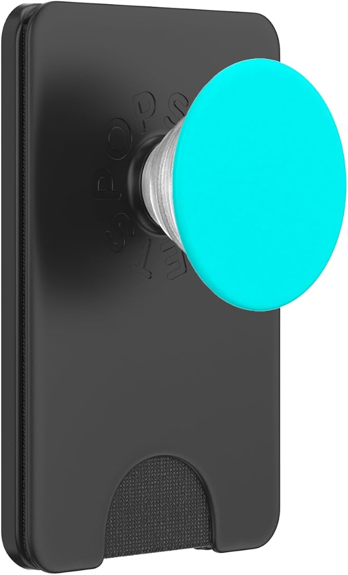 PopSockets Phone Grip with Expanding Kickstand - Bright Aqua PopSockets Adhesive PopGrip