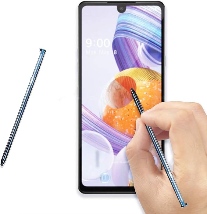 3 Pack Light Blue Touch Stylus Pen Replacement for LG Stylo 6 Stylus 6 Q730AM Q730VS Q730MS Q730PS Q730CS Q730MA LCD Touch Pen Stylus Pen + Type-c Adapter