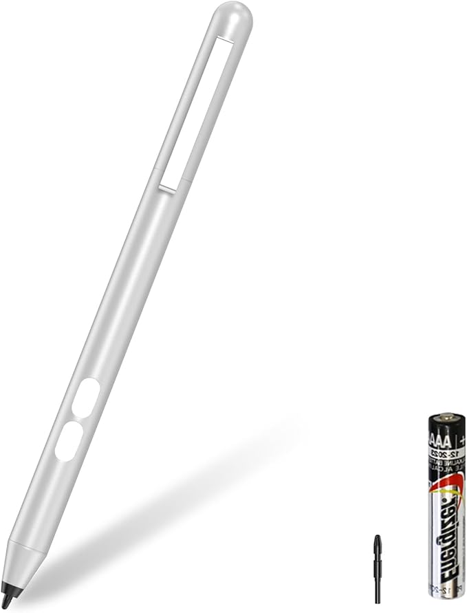 Stylus Pen for HP Omnibook X Flip Rechargeable MPP 2.0 with 4096 Pressure | Digital Stylus Pen for HP Envy/Pavilion/Spectre x360 – Tilt Support Palm Rejection Fast Charge Ideal for Drawing &amp N