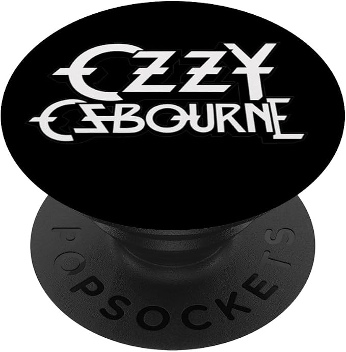 Ozzy Osbourne White Logo PopSockets Adhesive PopGrip