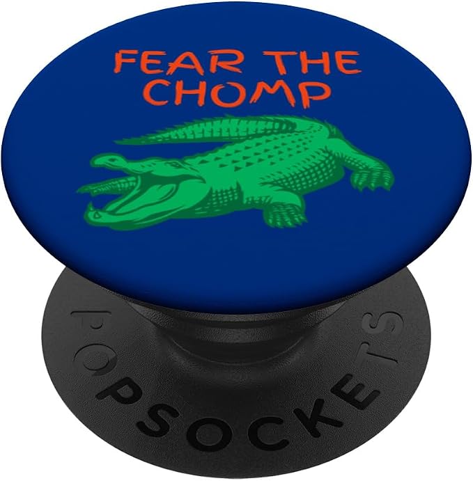 Florida Fear the Chomp Alligator PopSockets Adhesive PopGrip