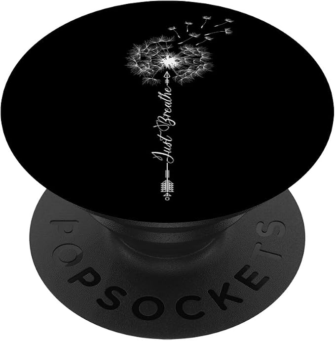 Cute Just Dandelion Tattoo Design Arrows Breathing Strike PopSockets Adhesive PopGrip