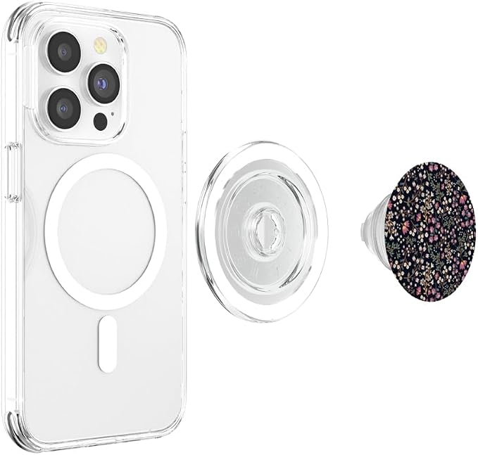 PopSockets Floral Phone Grip &amp Stand – Twilight Pasture PopSockets PopWallet for MagSafe